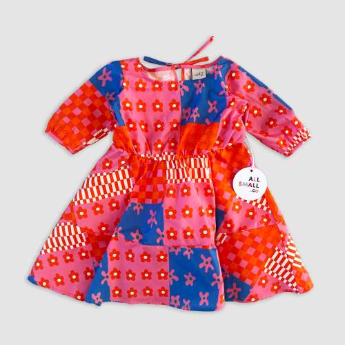12 M Pattern Patch Dress