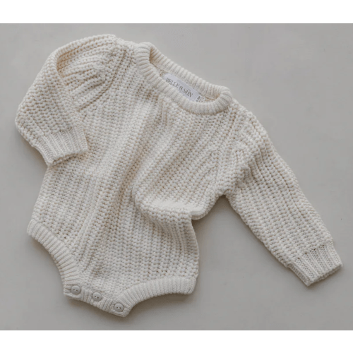 Chunky Romper | Natural