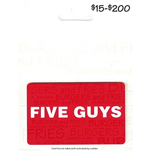 Five Guys Gift Card