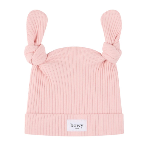 Double Knot Beanie - Dusty Pink