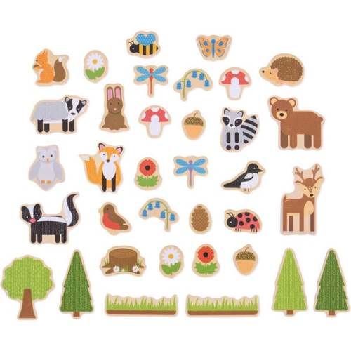 Woodland Magnets - Bigjigs Toys | Maisonette