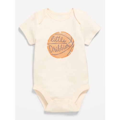 Short-Sleeve Graphic Bodysuit for Baby