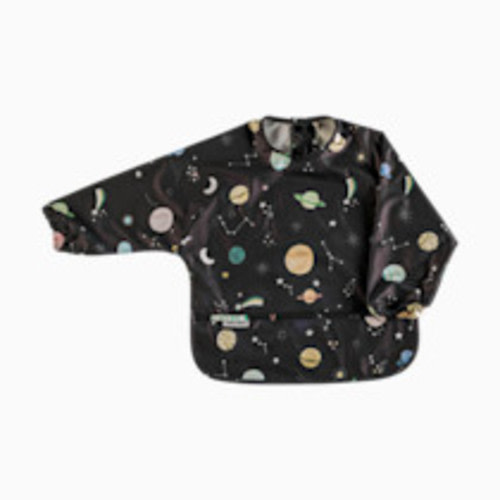 Loulou Lollipop Long Sleeve Waterproof Smock Bib - Planets