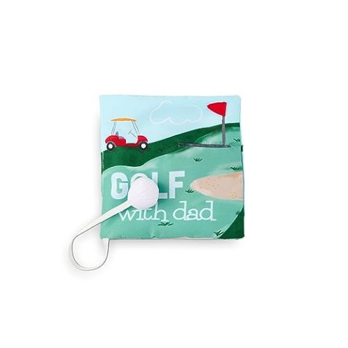 Mud Pie Children's Golf with Dad Plush Book