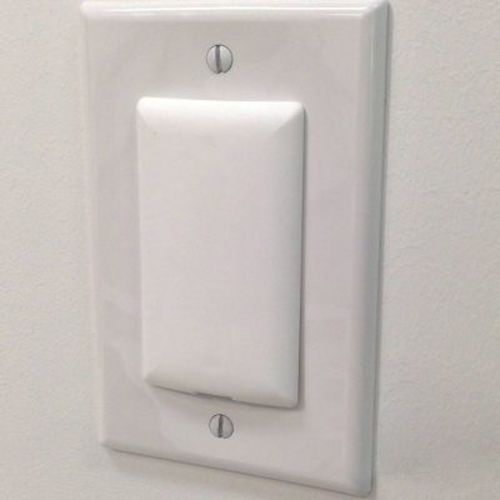 Qdos Stayput Double Outlet Plugs - White 6pk