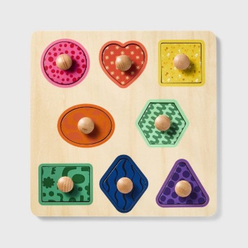 Chunky Shapes Puzzle - 21pc - Gigglescape™