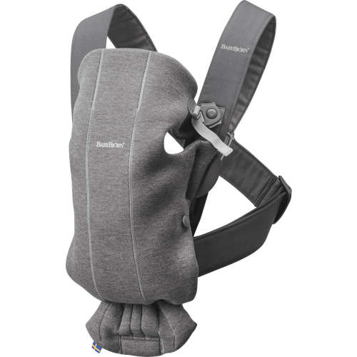 BabyBjörn Baby Carrier Mini 3D Jersey, Dark Gray