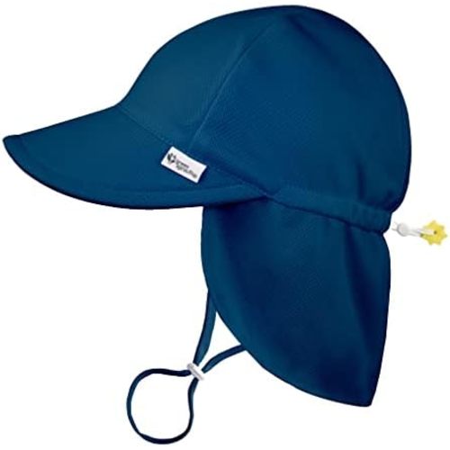 green sprouts Unisex Baby Breathable Flap Hat