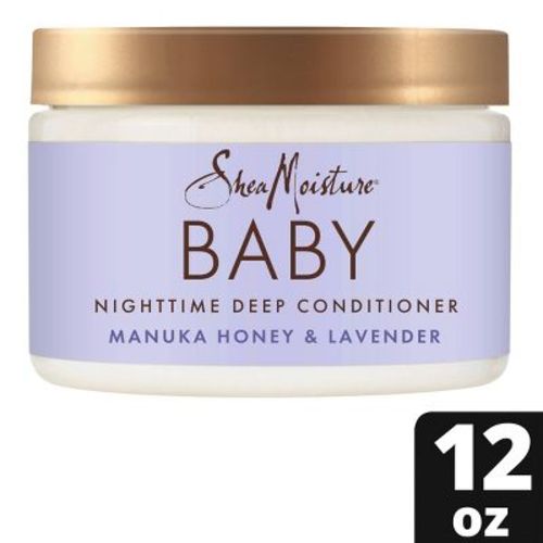 Sheamoisture Baby Manuka Honey & Lavender Nighttime Deep Conditioner - 12 Fl Oz