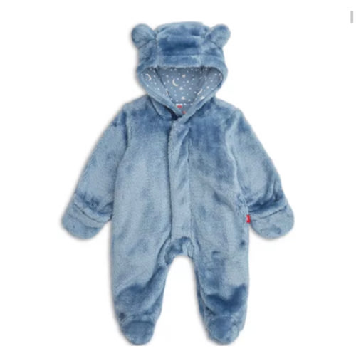Boys' Winter Sky Fleece Footie One Piece - Baby