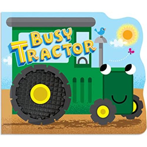 Busy Tractor - Touch and Feel Board Book - Sensory Board Book