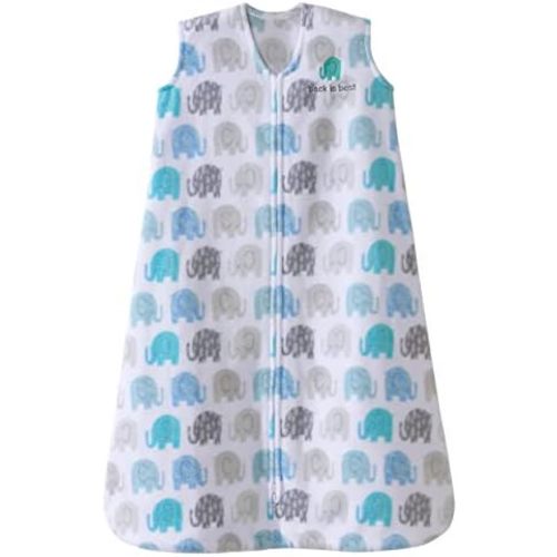 HALO SleepSack, Micro-Fleece Wearable Blanket, Swaddle Transition Sleeping Bag, TOG 1.0