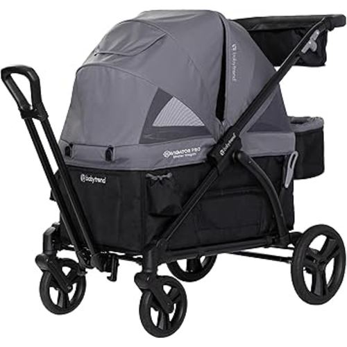 Baby Trend Navigator PRO 2-in-1 Stroller Wagon, Dash Black