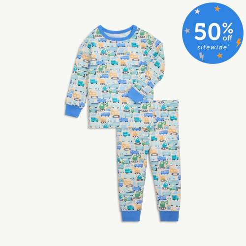 as truck would have it modal magnetic no drama pajama toddler long sle – Magnetic Me