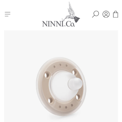 Ninni Pacifier Oatmeal 1 Pack