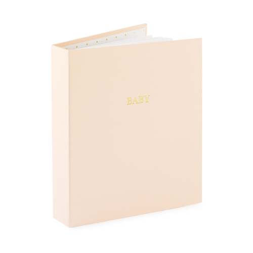 Pale Pink Baby Book