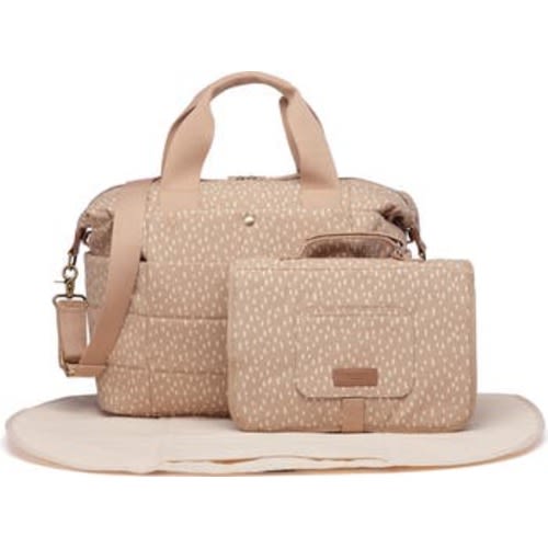Seashell Organic Cotton Diaper Bag & Changing Station Bundle