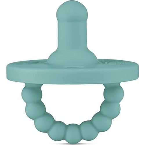 Ryan & Rose Cutie PAT Pacifier Teether (Stage 1, Seaglass)