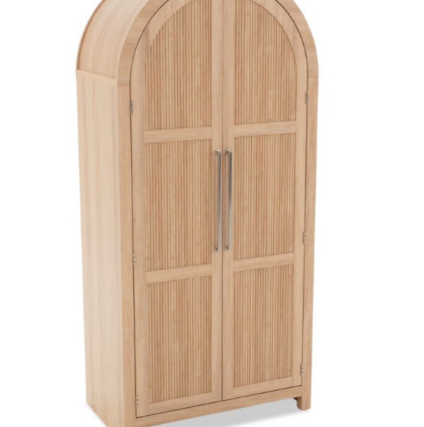 Cascade Brown Armoire with Drawer