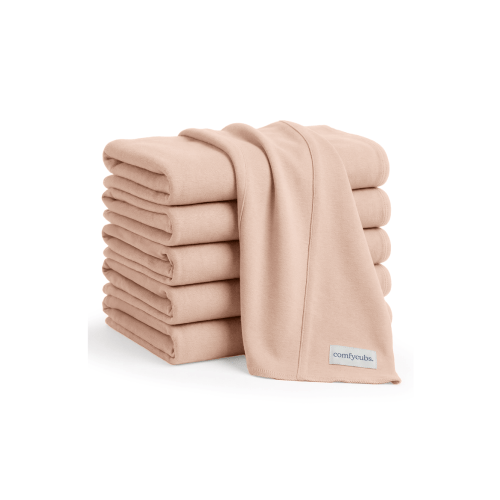 Cotton Burp Cloths - Pack of 6