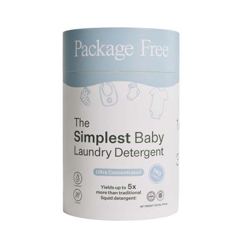 The Simplest Baby Laundry Detergent Powder by Package Free, Unscented, 140 Load