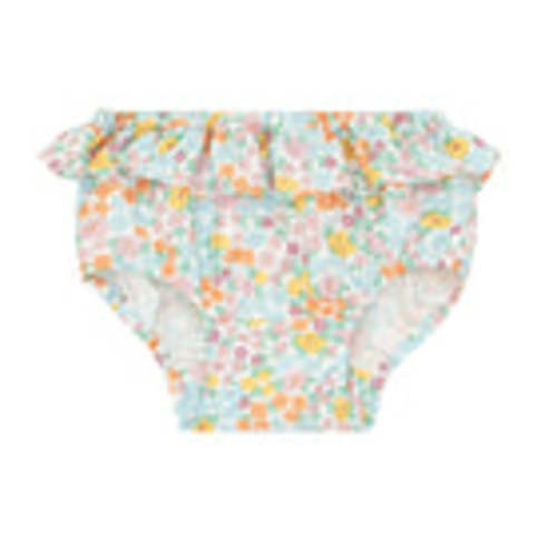 baby hawaiian floral diaper cover | minnow swim