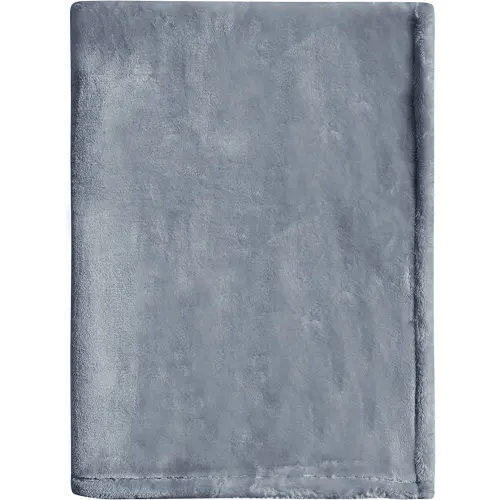 Mon Lapin Baby Blanket Super Plush Receiving Blanket for Boy or Girl - Newborn, Infant, and Toddler - Swaddling Cuddling Blanket in Bassinet, Crib, Stroller - 30 x 40 Inches (Gray)