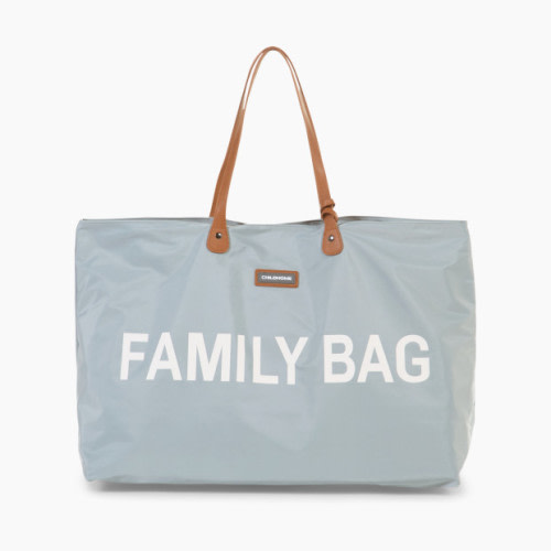 Childhome Canvas Family Bag - Light Grey