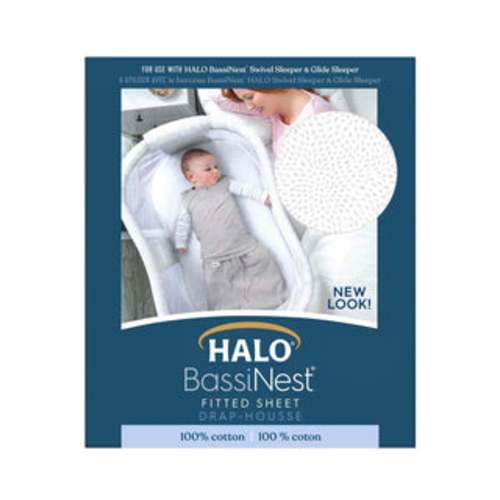 Pebble BassiNest Fitted Sheet | HALO