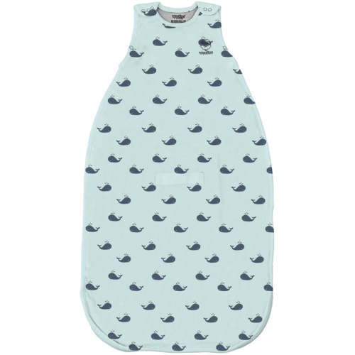 4 Season® Ultimate Baby Sleep Bag, Merino Wool & Organic Cotton, Whales Baby / 2 Months - 2 Years