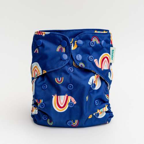 Animals and Insects: Essentials Pocket Cloth Diaper with Athletic Wicking Jersey, Grows with your Baby