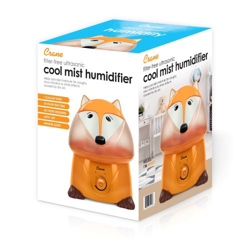 Crane Adorable Humidifier - Wyatt the Fox | Crane USA - Crane USA