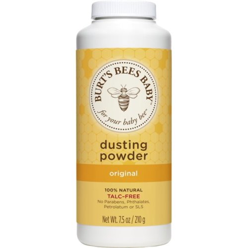 Burt's Bees Baby Dusting Powder, 100% Natural Talc-Free Baby Powder, 7.5 oz