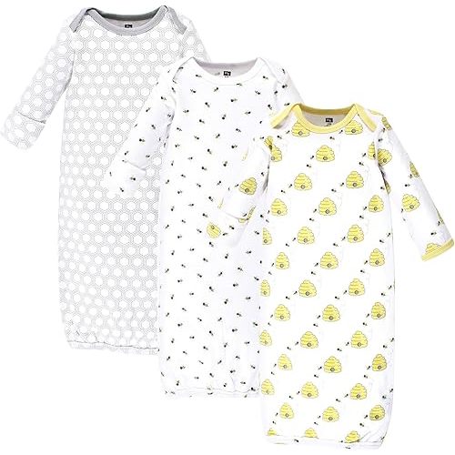 Hudson Baby baby-girls Cotton Gowns