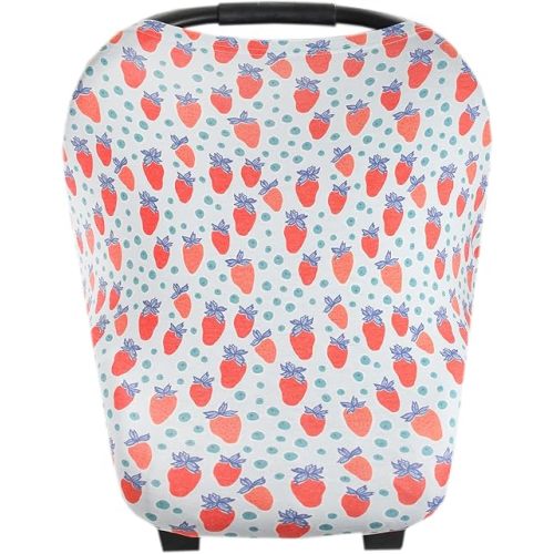 Copper Pearl Multi-Use Cover: Car Seat Covers, Nursing Cover, and Stroller Cover for Sun - Stretchy Fabric, All-Season Use, Stylish Designs, Easy Access for Moms - Liberty