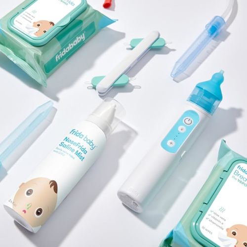 Frida Baby Ultimate Baby Kit | Baby Essentials Gift Set Includes Wellness, Sick Day, Gas Relief Essentials, Grooming Tools & Teething Toys - The Ultimate Baby Essentials Kit