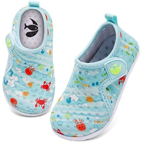 FEETCITY Baby Boys Girls Water Sport Shoes Barefoot Kids Aqua Socks Quick-Dry Beach Swim Pool Shoes