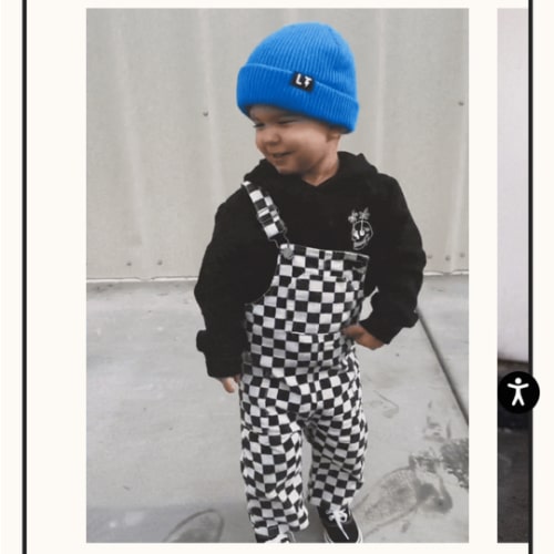 Classic Checker Overalls