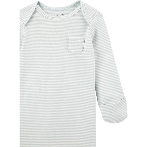 Simple Joys by Carter's Baby 3-Pack Neutral Cotton Sleeper Gown