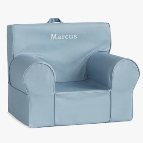 My First Anywhere Chair®, Light Blue Twill