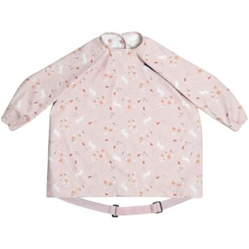 BIBaDO - Long Sleeve Baby Bibs - Babies & Toddlers 6-36 Months - Coverall Baby Led Weaning Bib - Easy Wipe, Soft & Waterproof