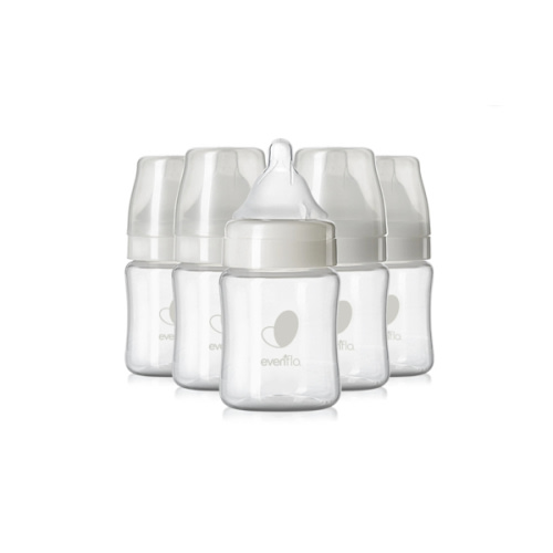 Evenflo Feeding Premium Proflo Venting Balance Plus Wide Neck Baby, Newborn and Infant Bottles - Developed by Pediatric Feeding Specialists - 5 Ounce (Pack of 6)