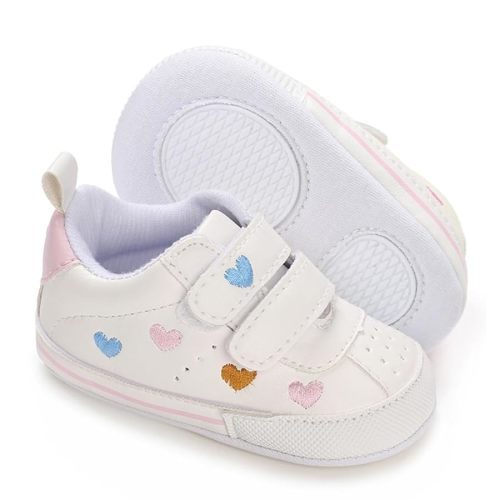 Clowora Baby Girls Shoes Non-Slip Rubber Sole Sneakers