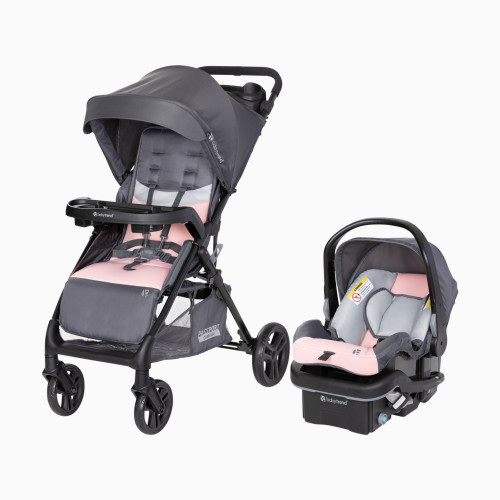 Passport Carriage Stroller Travel System - Dash Pink