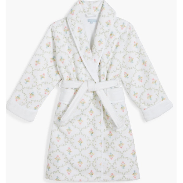 The Baby Hotel Robe - Pastel Trellis - Hill House Home