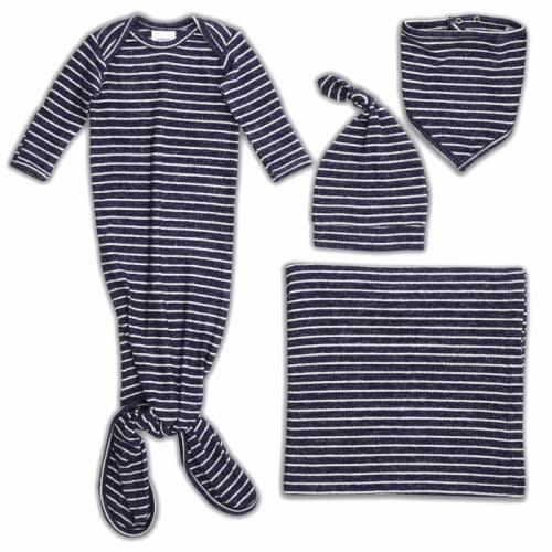 Navy Stripe Newborn Gift Set | aden + anais