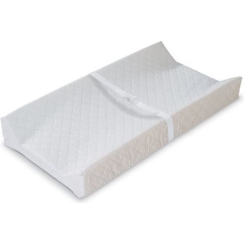 Summer Contoured Changing Pad with Liner - White