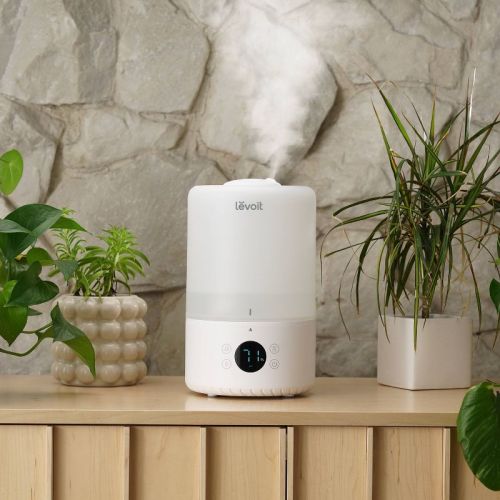Levoit 200s Dual Smart Top Fill Humidifier: Cool Mist, Ultrasonic, No Filter, 25 Hr Run, 100-300 Sq. Ft., Bedroom & Baby