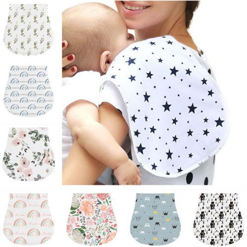 Baby Burp Cloths for Girls Boys Soft and Absorbent Towels, Burping Rags for Newborns