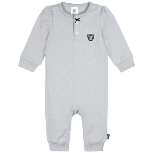 Baby Girls Las Vegas Raiders Romper